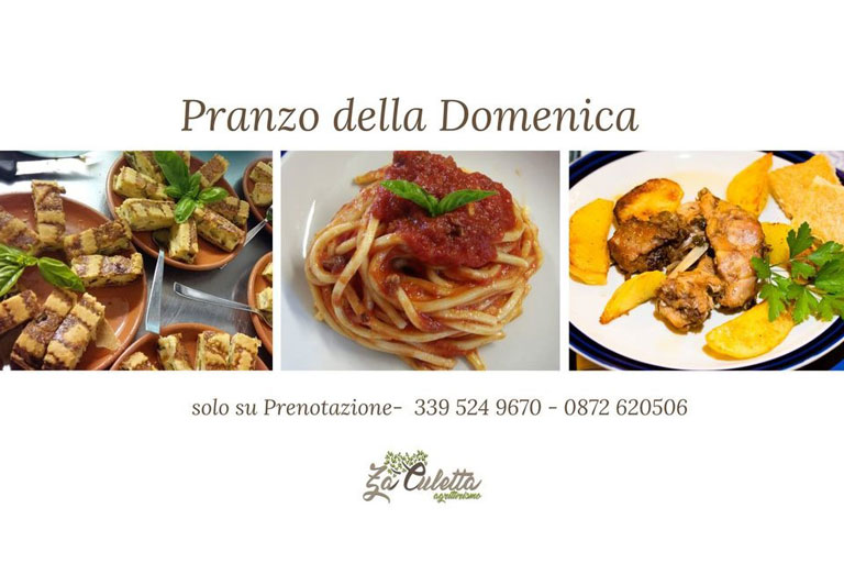 Pranzo della domenica da 